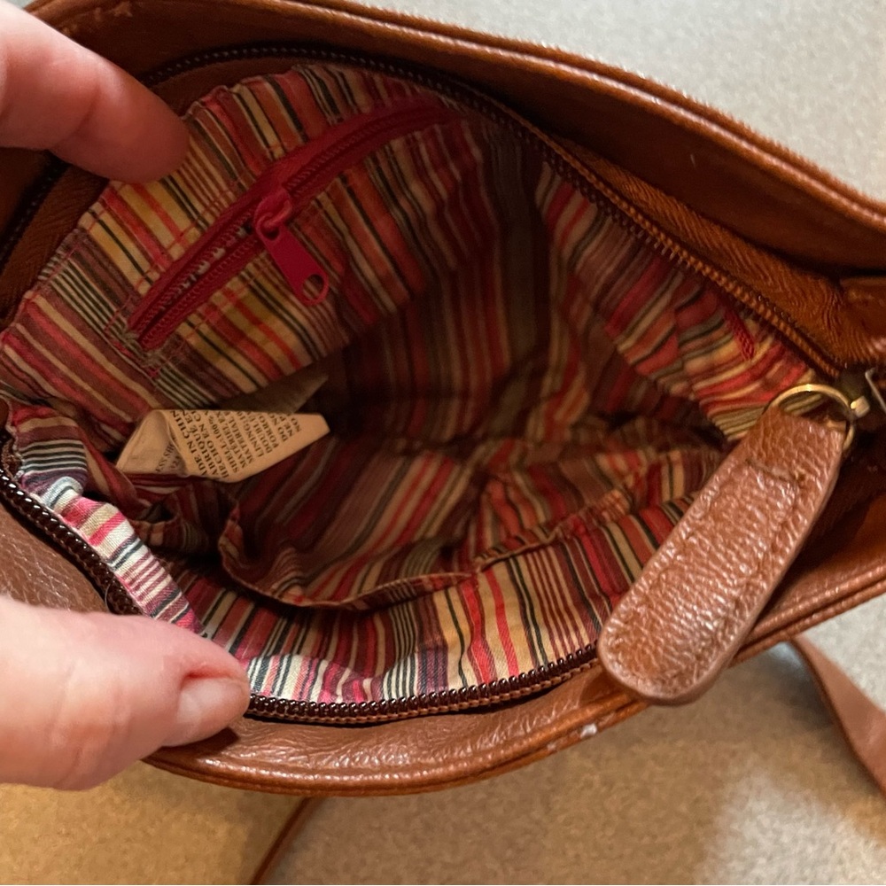 Payless Brown Faux Leather Crossbody Bag - Picture 5 of 11